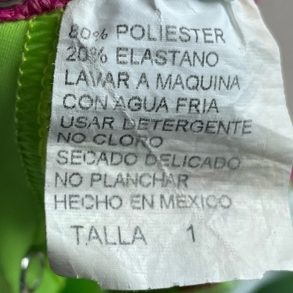 Señor Frog Toddler Unisex Wetsuit 12 months (size 1) in neon green & pink - Picture 4 of 8